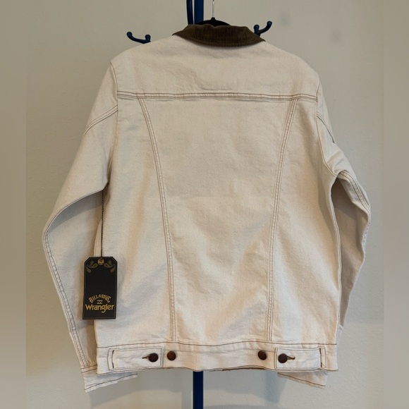 NWT Wrangler x Billabong Denim Jacket Men’s Large - Picture 4 of 5